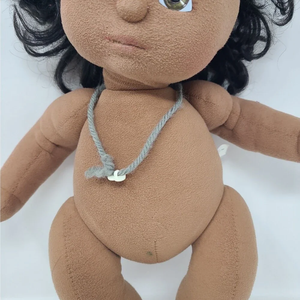Vintage 1985 My Child African American Girl Doll by Mattel Black Hair Brown Eyes